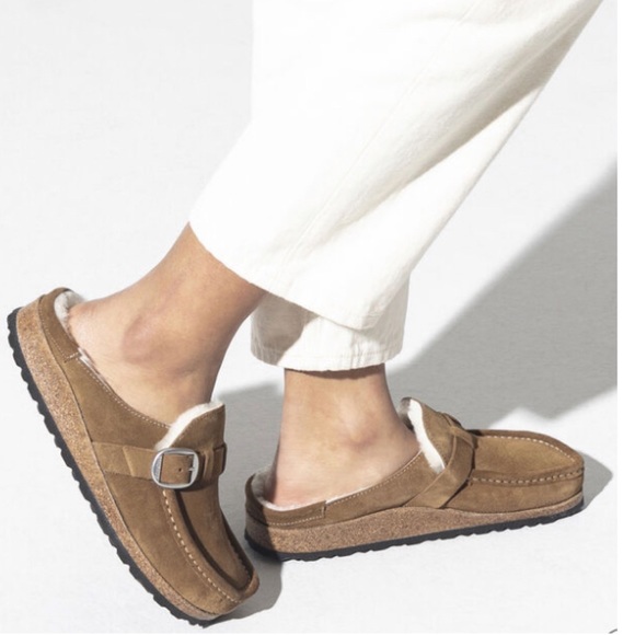 🆕🔥Birkenstock - Buckley Shearling Suede Leather - Picture 5 of 10